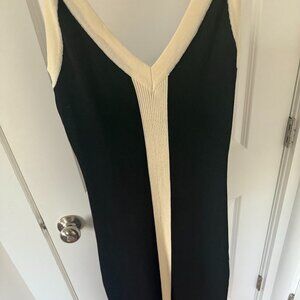 Bobbles & Lace Sz S NWT Midi Dress Black and Cream